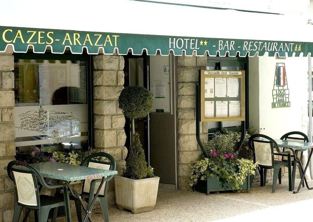 Logis Hotel Restaurant Cazes Arazat Laissac Екстериор снимка